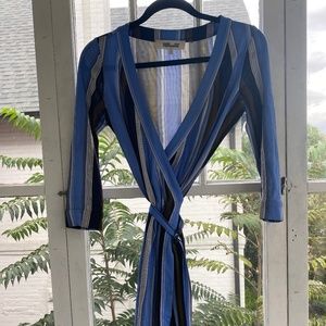 DVF wrap dress- 100% silk